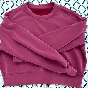 Lululemon red sweater